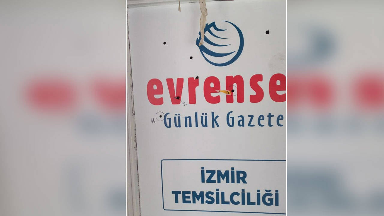 Evrensel’in İzmir bürosuna silahlı saldırı