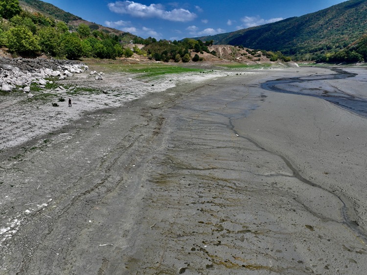 Batı Karadeniz’de kuraklık: Hasanlar Barajı’nda su seviyesi düştü