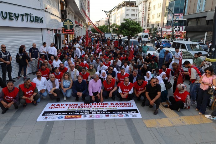 Kayyımın işten çıkardığı işçiler 25 gündür eylemde