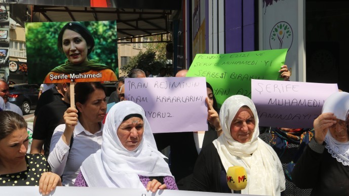 Kadınlardan idam cezası onanan Şerife Muhammedi için çağrı: Sessiz kalmayın