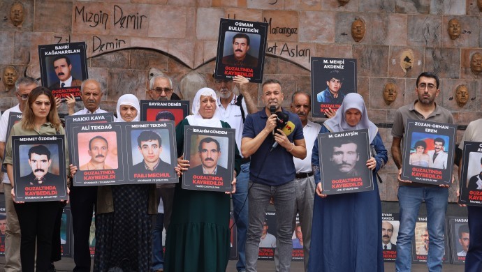 Kayıp yakınları 4 kentte adalet talebiyle sokaktaydı