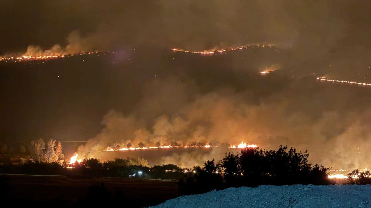 Diyarbakır’da Lice ve Hani arasındaki ormanlık alanda yangın: Olası tahliye için bölgeye ekipler gönderildi
