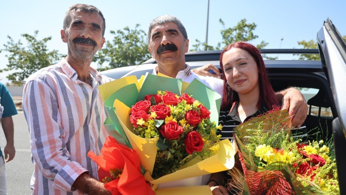 30 sonra tahliye edilen Mahfuz Dorudemir Diyarbakır’da karşılandı