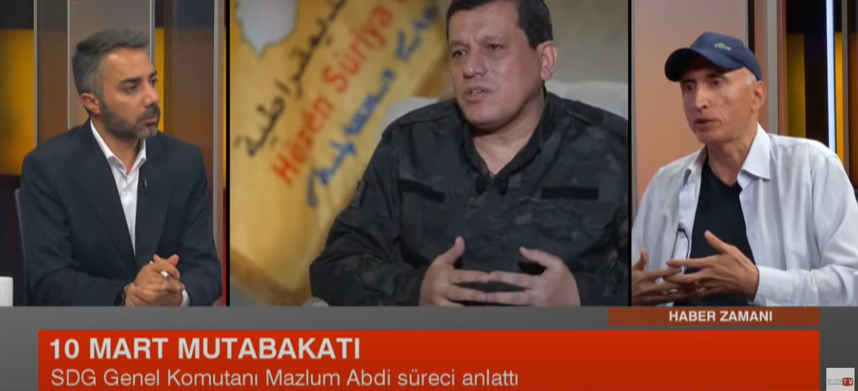 Gazeteci Mehmet Ali Çelebi: Mazlum Abdi, ‘ortak bir askeri komite kuruyoruz’ dedi