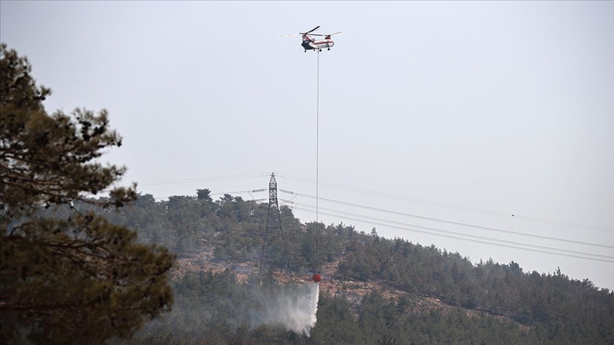 Mersin’de orman yangınları devam ediyor