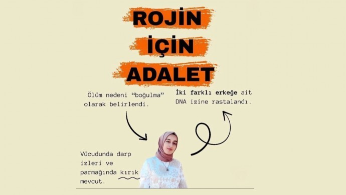 X’te #RojinİçinYargıYolunuAçın hashtagi açıldı