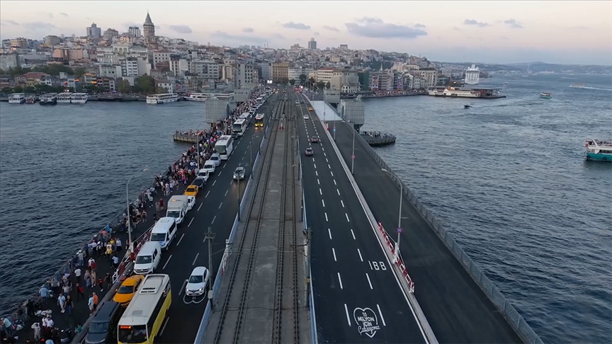 Galata Köprüsü bu gece 3 saat süreyle trafiğe kapatılacak