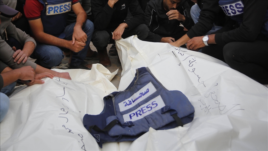 Gazze’de hayatını kaybeden gazeteci sayısı 247’ye ulaştı