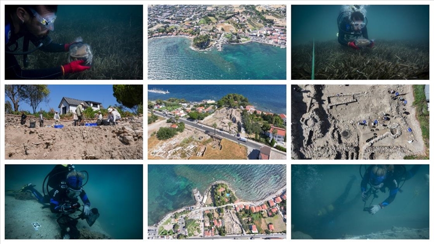Su altı kazılarında 5 bin 300 yıl öncesine ait kalıntılar bulundu