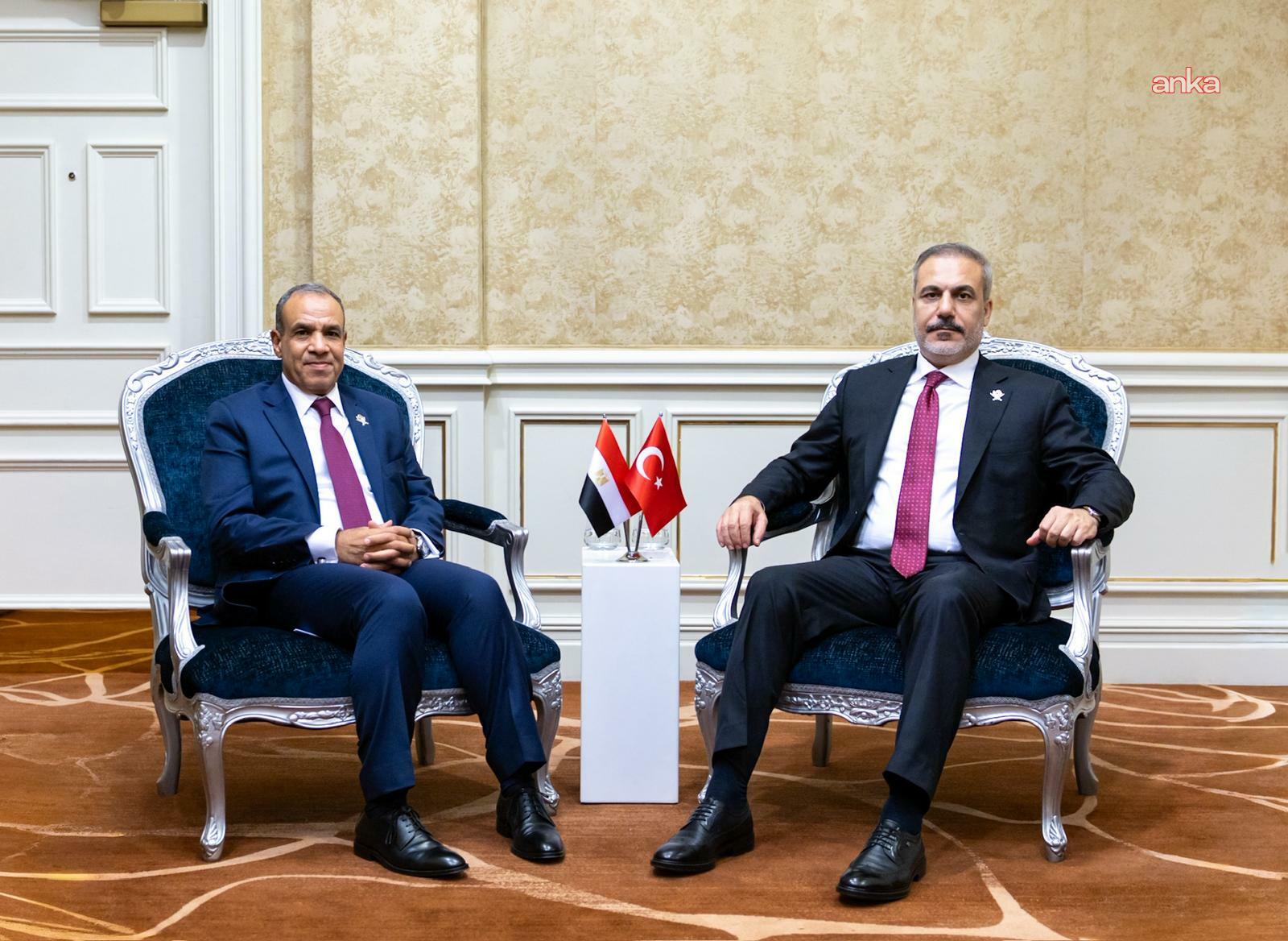 Dışişleri Bakanı Fidan, Mısırlı mevkidaşı Abdelatty ile Doha’da görüştü