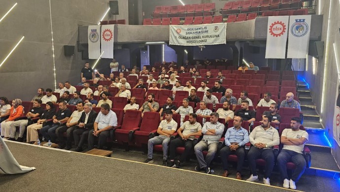Genel-İş Şanlıurfa Şubesi’nin olağan kongresinde süreç vurgusu