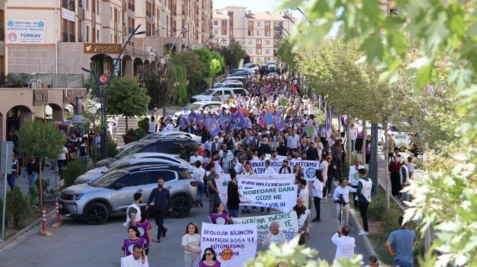 Şırnak’ta doğa talanına karşı eylem: ‘Barışı Cudi’de, Gabar’da başlatın’