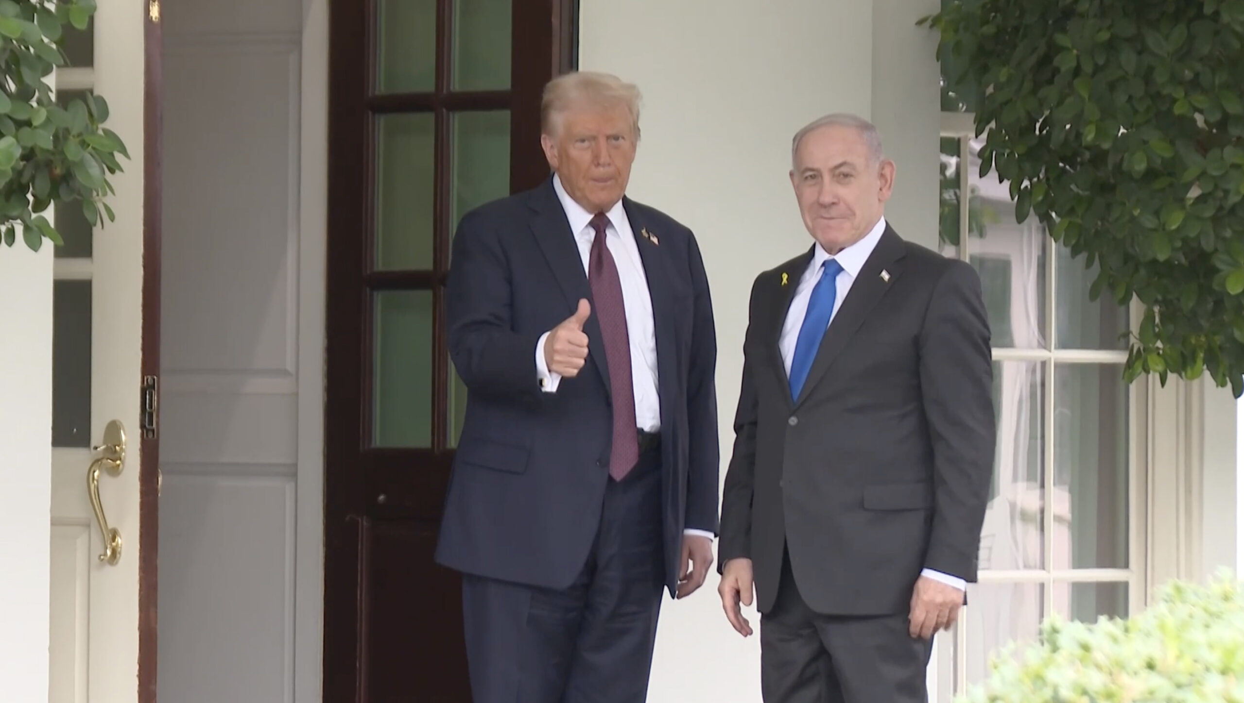 Beyaz Saray’da Gazze zirvesi başladı: Trump, Netanyahu ile bir araya geldi