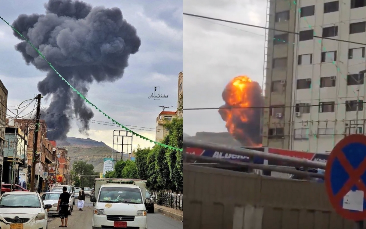 İsrail Yemen’in başkenti Sana’yı vurdu