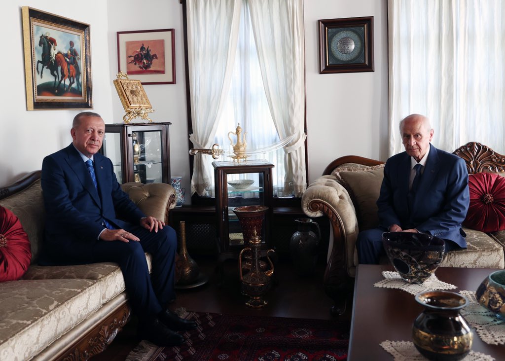 Erdoğan Bahçeli’yi evinde ziyaret edecek