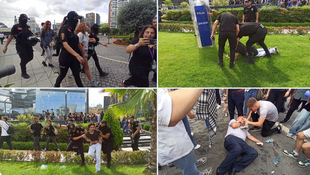 CHP İstanbul İl Başkanlığı’nda polis ablukası: Gürsel Tekin polis zoruyla binaya girdi, gözaltına alınanlar var