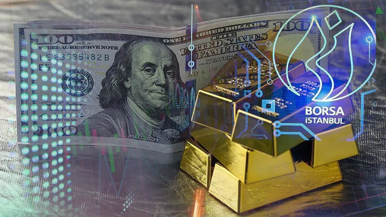 Piyasalarda haftanın ilk günü: Dolar ve altın yükselişte, borsa düşüşle açıldı