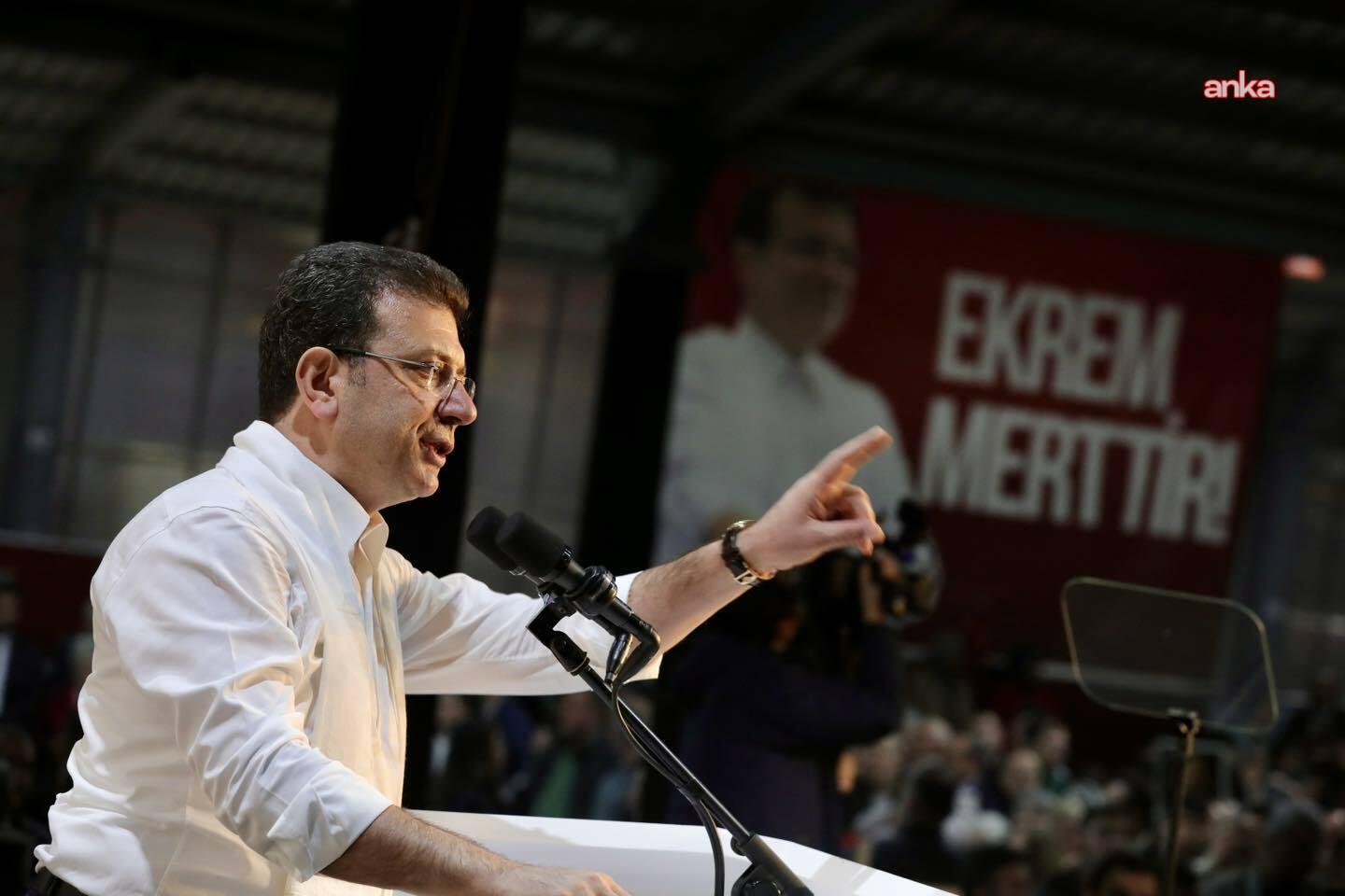 İmamoğlu: ‘Ben CHP’liyim’ diyen hiçbir siyasetçi bu onursuzluğa alet olmaz