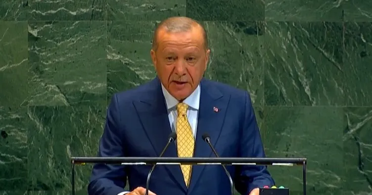 Cumhurbaşkanı Erdoğan BM’de konuştu: İsrail Gazze’den askerlerini çekmeli