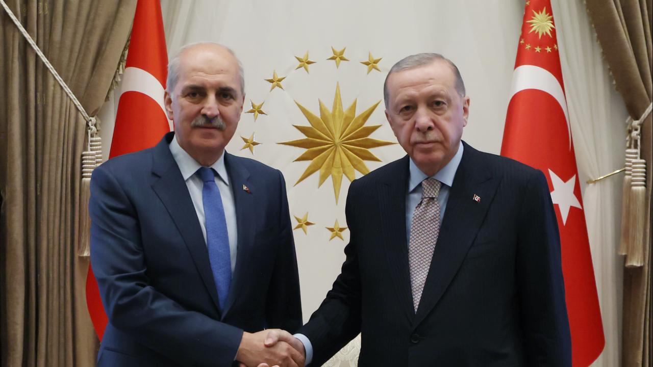 Erdoğan ile Kurtulmuş bir araya geldi