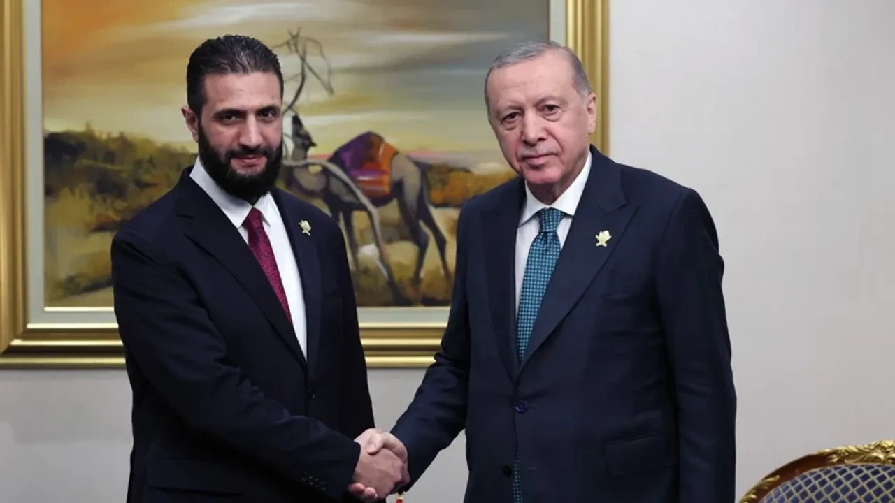 Erdoğan ve Şara Doha’da bir araya geldi