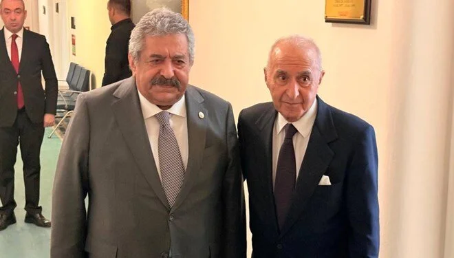 MHP’li Feti Yıldız’dan Hikmet Çetin’e ziyaret: ‘Genel konuları konuştuk’