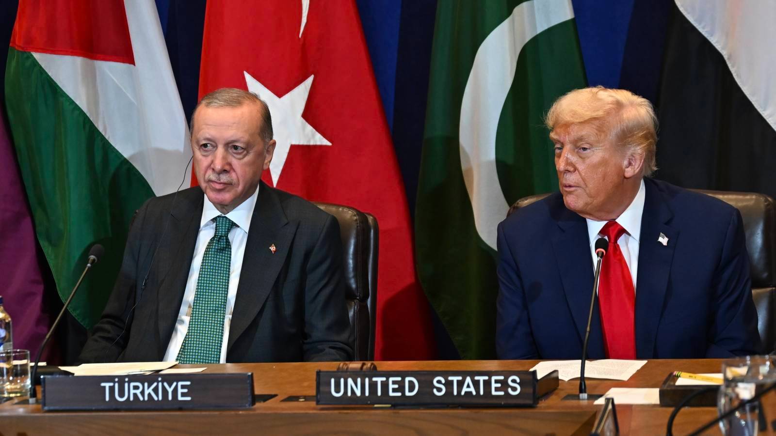 Erdoğan ve Trump BM’de Gazze zirvesinde bir araya geldi