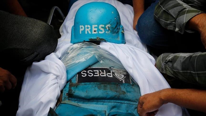 Filistinli Gazeteciler Sendikası: Gazze’de tarihin en büyük gazeteci katliamı yaşanıyor