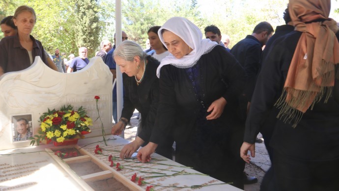 Kürt siyasetçi İbrahim Ayhan anıldı: Mücadelesini sürdüreceğiz