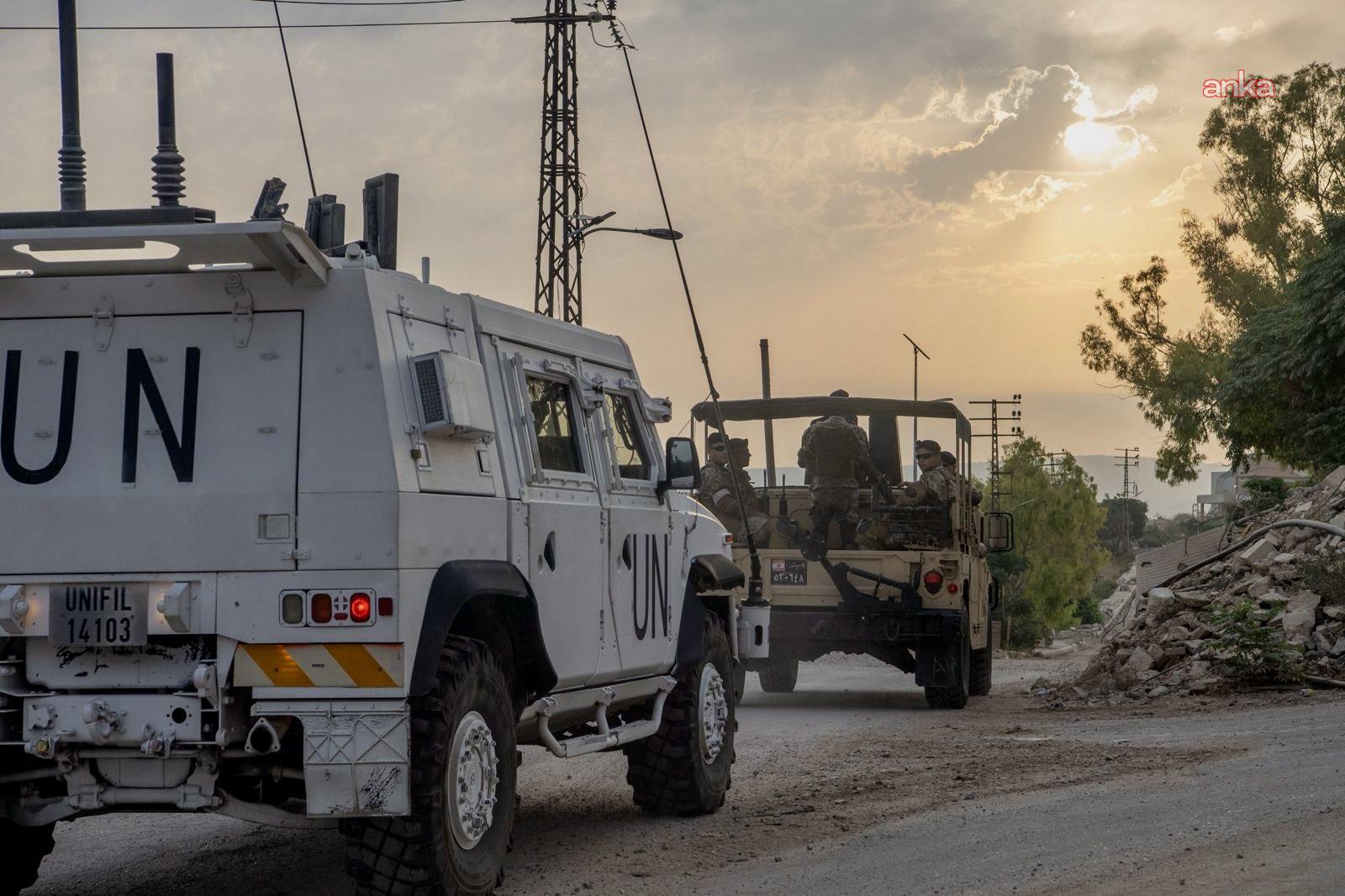 İsrail ordusuna ait İHA’lardan, Lübnan’da BM’ye bağlı Barış Gücü yakınına bomba