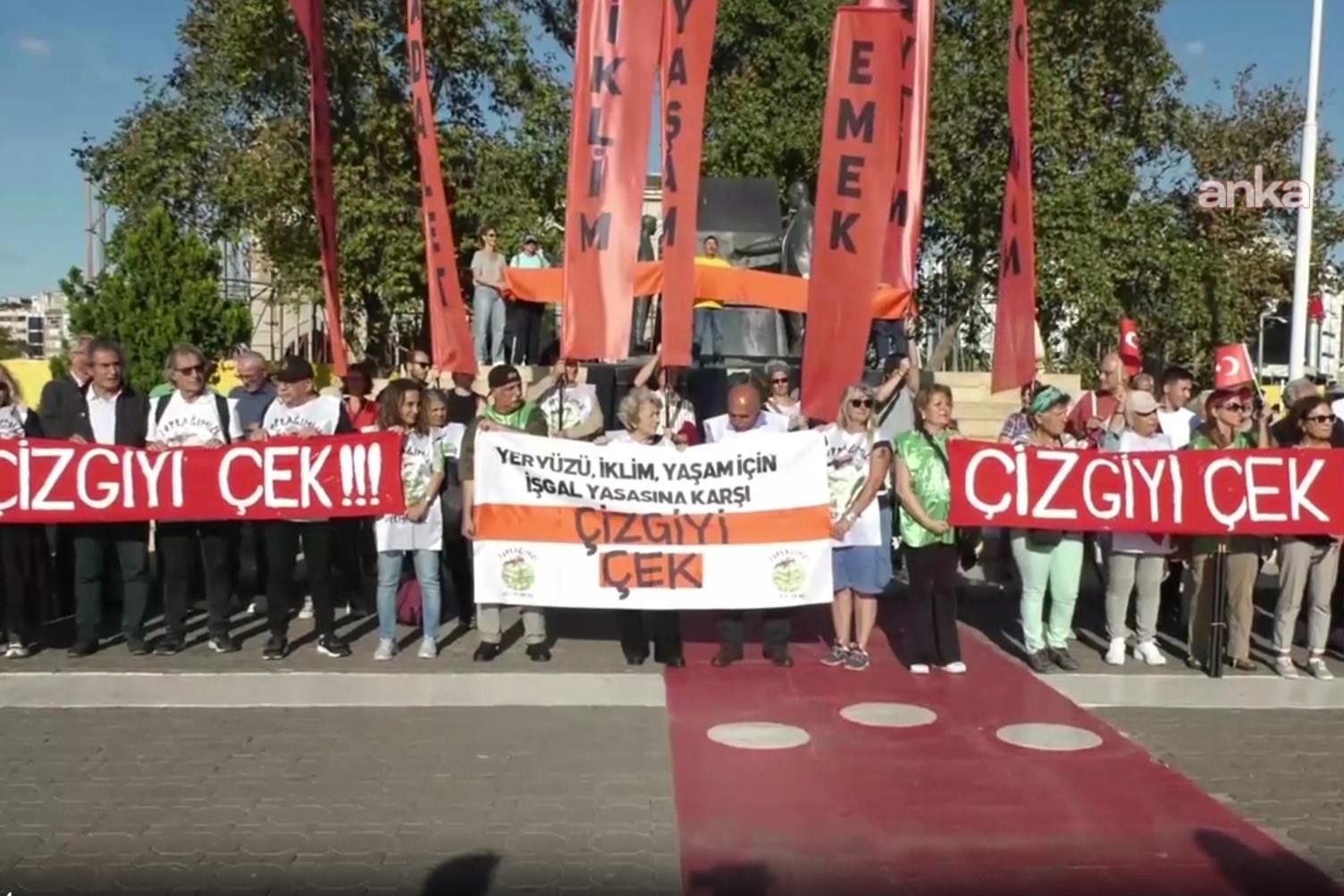 Toprağımızı Vermiyoruz İstanbul Kampanya Grubu: Yeryüzü kırmızı çizgimizdir