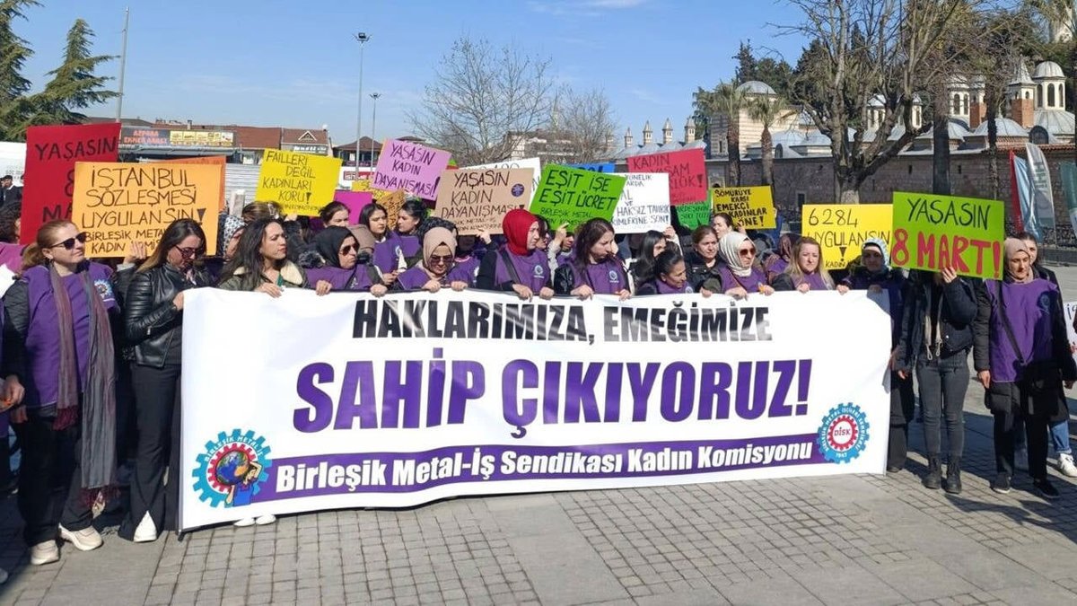 Kadın işçilerin eşitlik mücadelesi MESS masasında