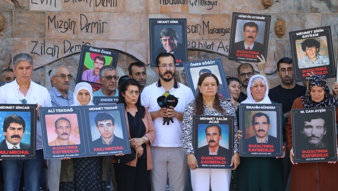 Kayıp yakınları Sincar ve Biçimli için Diyarbakır ve Batman’da adalet istedi