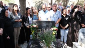Mehmet Sincar Kızıltepe'deki mezarı başında anıldı
