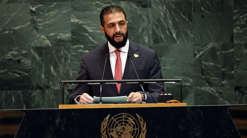 Ahmed Şara BM’de konuştu