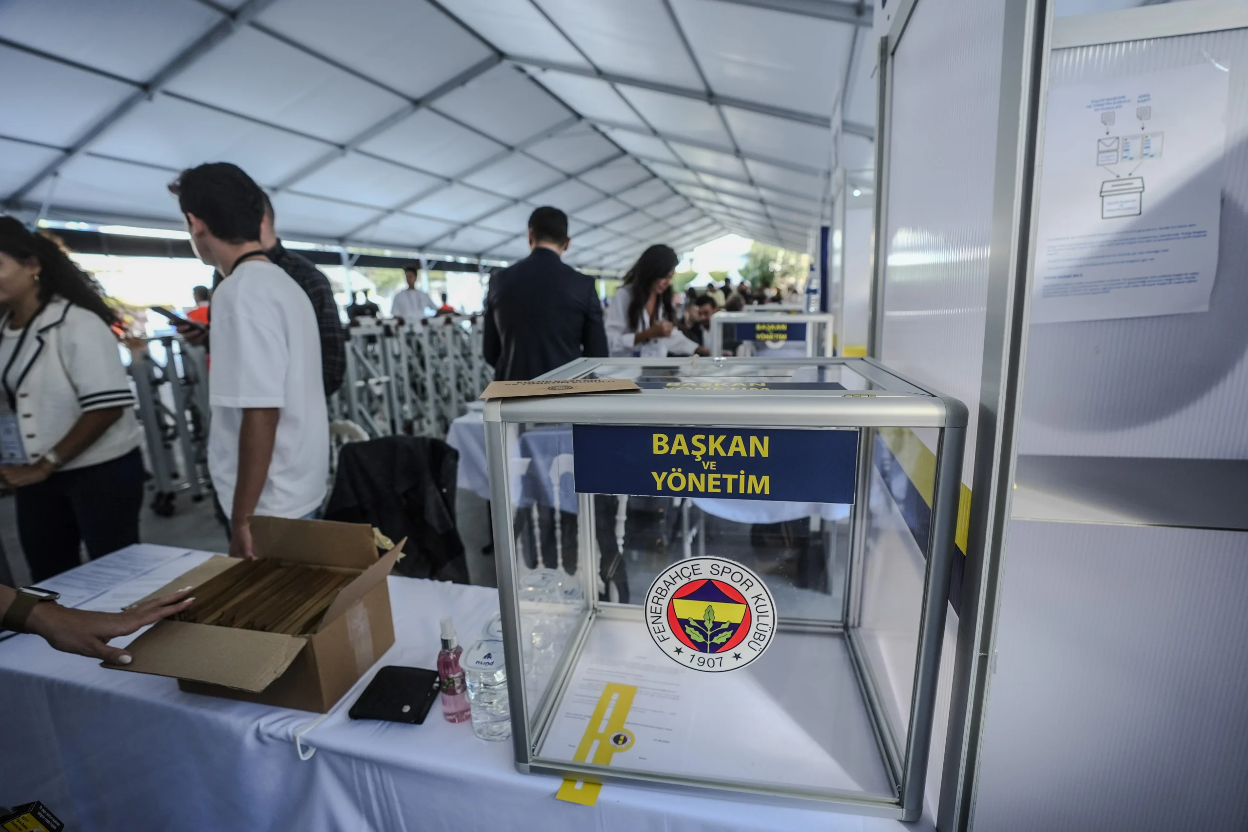 Fenerbahçe’de seçim günü: Oy verme işlemi sona erdi
