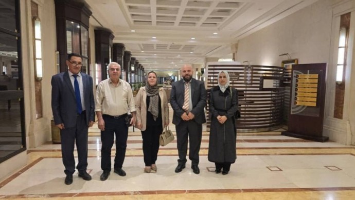 AB heyeti Halep’in Şeyh Maksut ve Eşrefiye temsilcileriyle görüştü