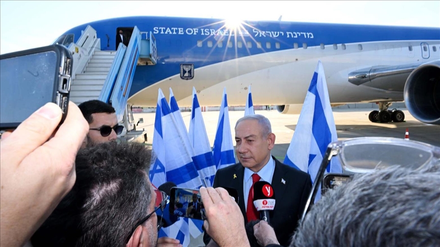 Netanyahu, Ben-Gurion Havalimanı’nda protesto edildi