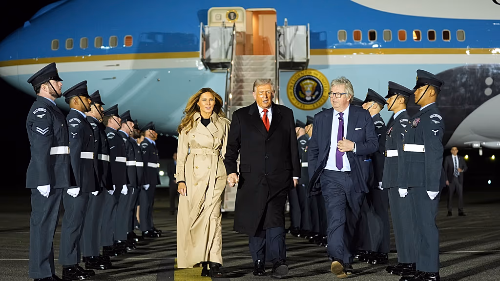 ABD Başkanı Trump Britanya’da