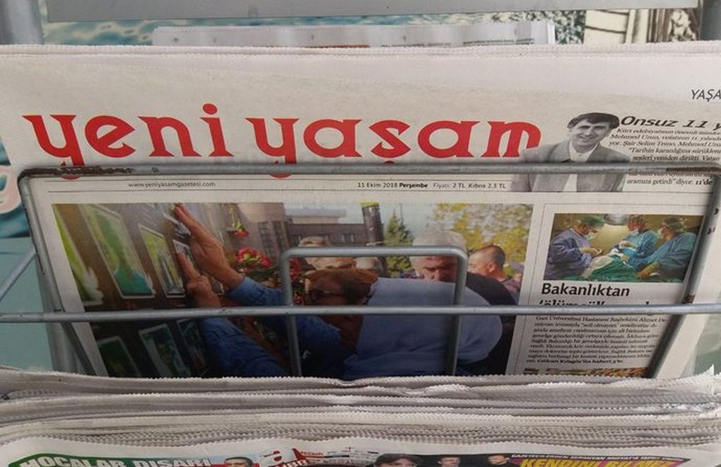 Yeni Yaşam gazetesi ve ETHA’nın X hesaplarına erişim engeli getirildi