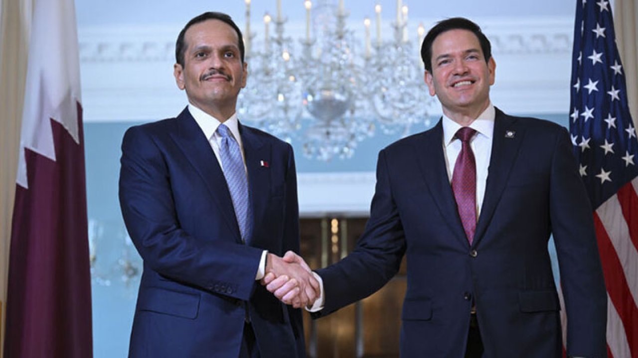 Katar Başbakanı Al Sani ile ABD Dışişleri Bakanı Rubio ‘Gazze’yi görüştü