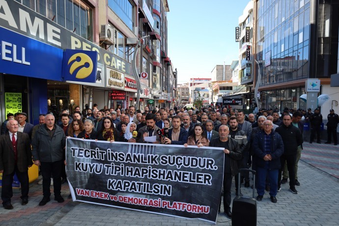 Van’dan çağrı: Kuyu tipi hapishaneler kapatılsın