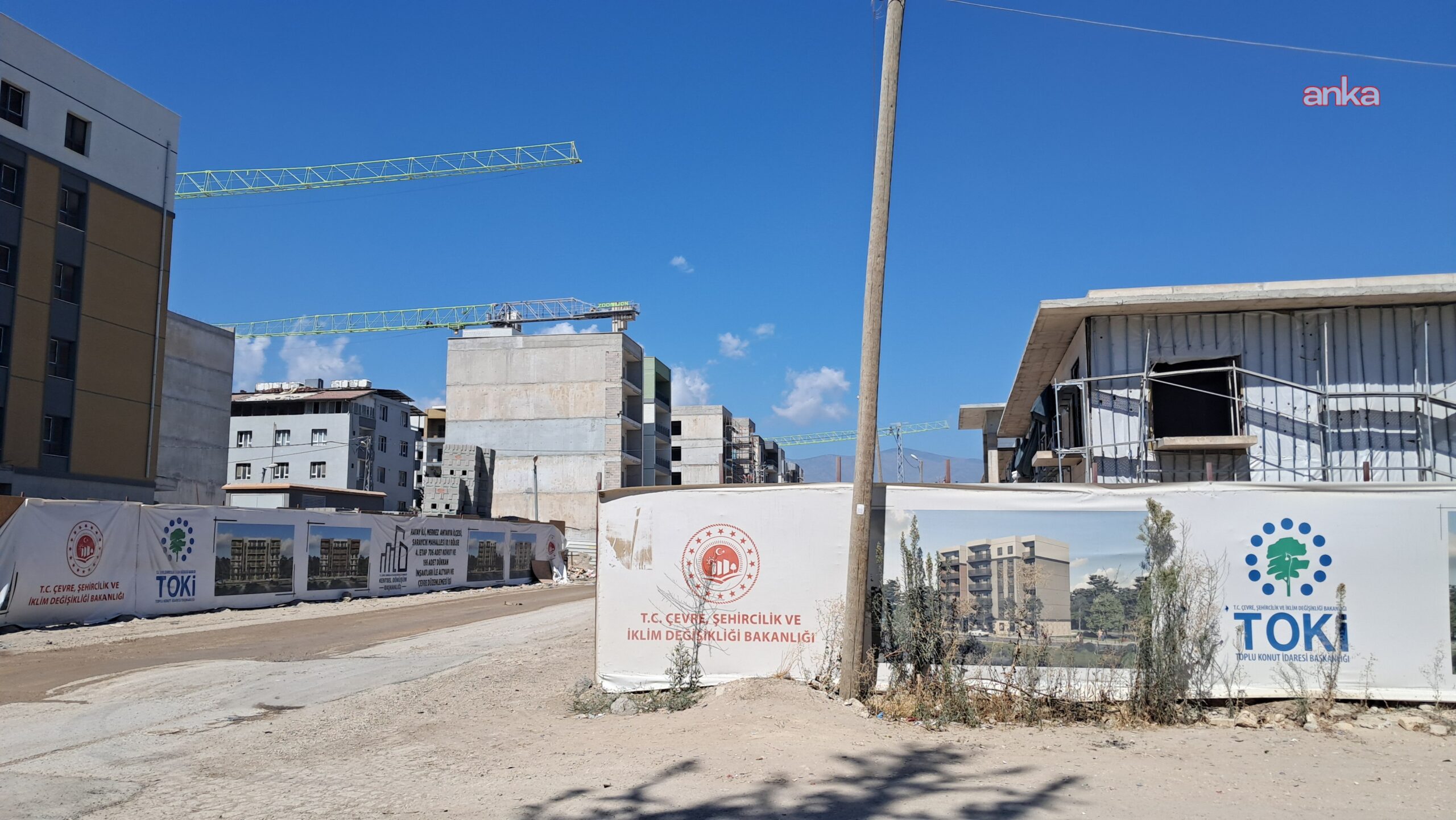 Hatay’da depremzedelerin parseline AVM yapılıyor