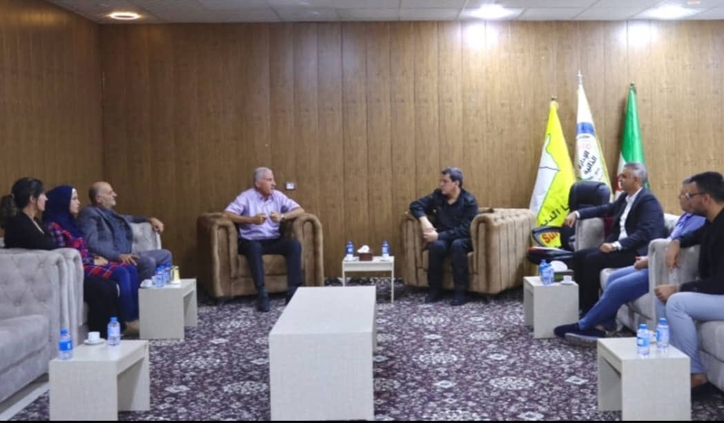Mazlum Abdi, Serêkaniyê Komitesi ile bir araya geldi: Göçmenlerin geri dönüşü konuşuldu