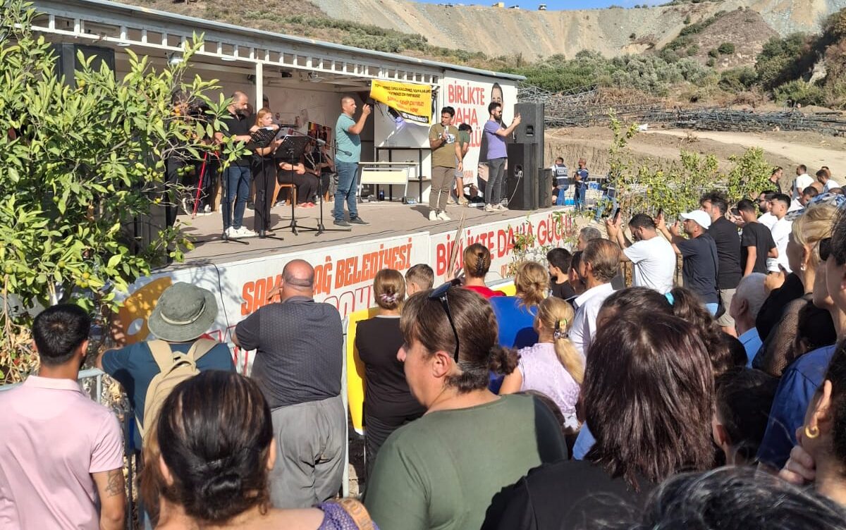 Hatay’da acele kamulaştırmaya karşı miting: Bu topraklardan bizi kovmalarına izin vermeyeceğiz