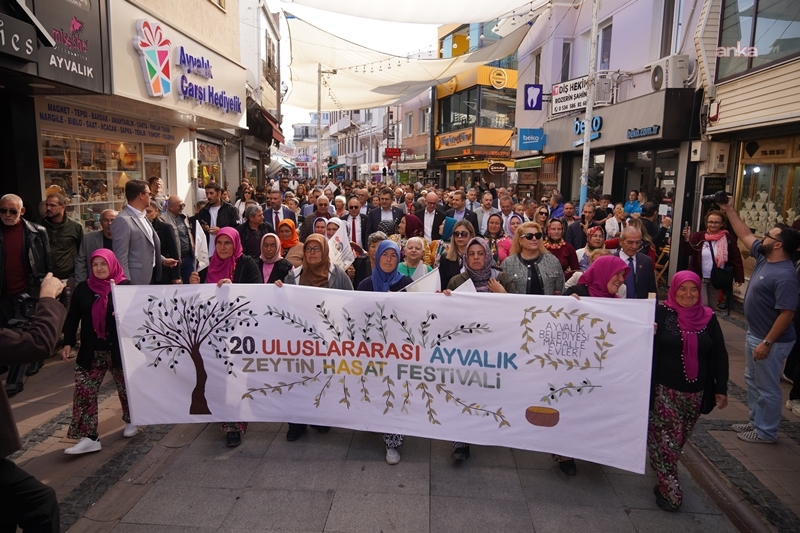 Uluslararası Ayvalık Zeytin Hasat ve Turizm Festivali başladı