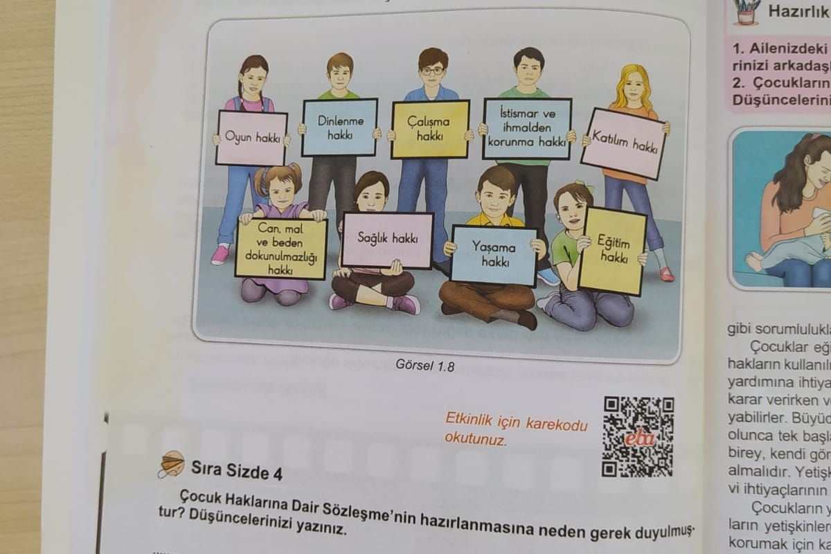 MEB’in ders kitabında skandal: 10 yaşındaki çocuklara ‘çalışma hakkı’ öğretildi