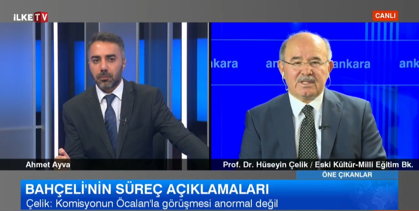 Hüseyin Çelik: Komisyonun Öcalan ile görüşmesi anormal değil, Bahçeli’nin açıklamasını doğru buluyorum