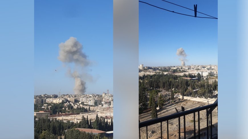 Halep’in Kürt mahallesi Eşrefiye’de patlama