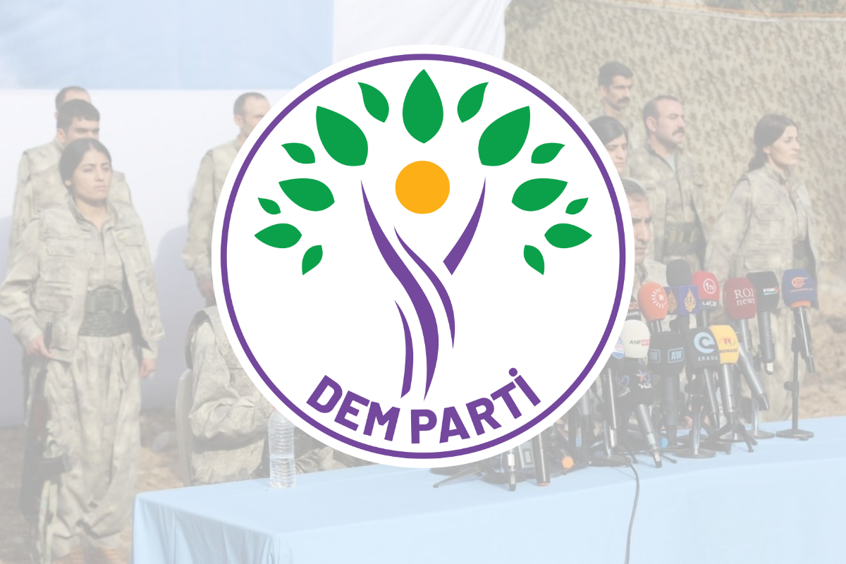 DEM Parti, PKK’nin çekilme açıklamasına ilişkin basın toplantısı yapacak